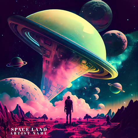 Space Land Album Cover Art Design – CoverArtworks