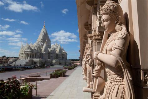 Grand and contentious, the world's largest Hindu temple is opening in New Jersey
