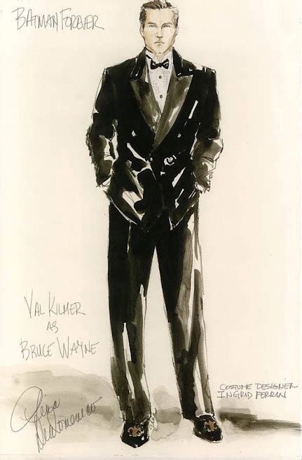 Bruce Wayne costume illustration by FrankDixon on DeviantArt