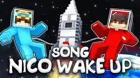 NICO WAKE UP, But It's A Song | Cash and Nico Minecraft Remix - YouTube Music