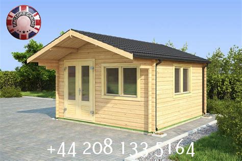 Log Cabin Dallas - 4.0m x 4.0m - 10 | Factory Cabins