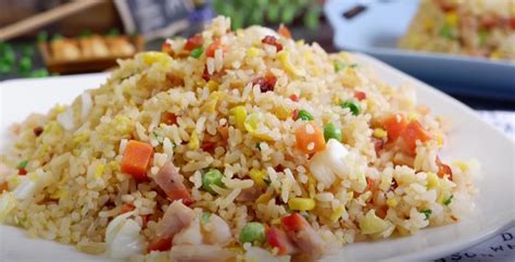 Pork and Mushroom Yangzhou Fried Rice Recipe - Recipes.net