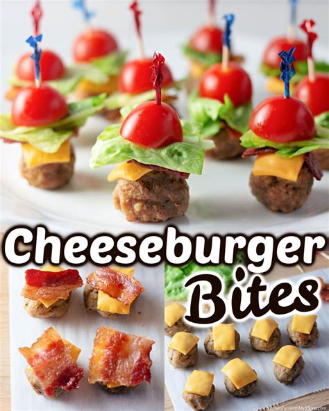 Bacon Cheeseburger Bites - Low-Carb Appetizer that's always a Huge Hit ...