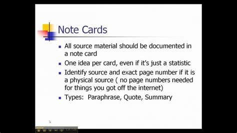 free creating note cards for research youtube research paper note taking template doc | Research ...