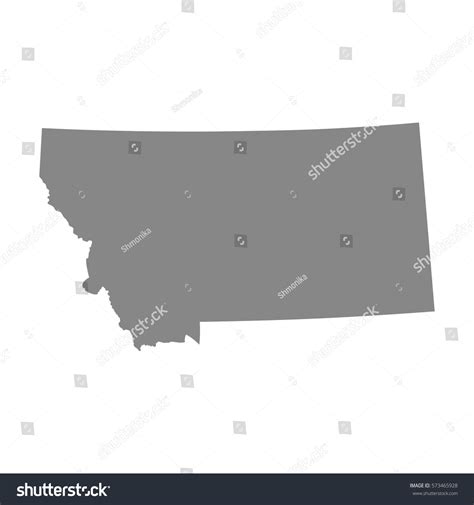 2,235 Montana Map Outline Images, Stock Photos & Vectors | Shutterstock