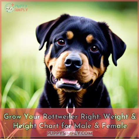 Rottweiler Growth Chart