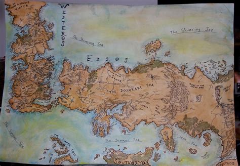 tumiwa: Game of Thrones Map Collections