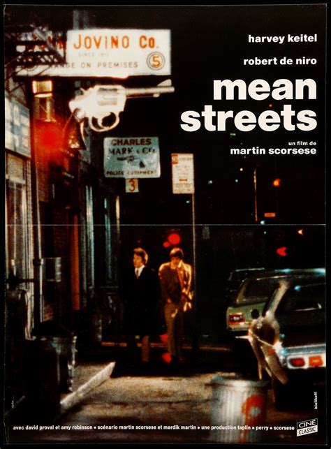 Mean Streets (1973) Original R1980s French Movie Poster - Original Film ...