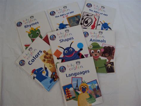 Baby Einstein Books : Rhymes - Languages - the Abcs of Art - Colors - Shapes - Animals by Baby ...