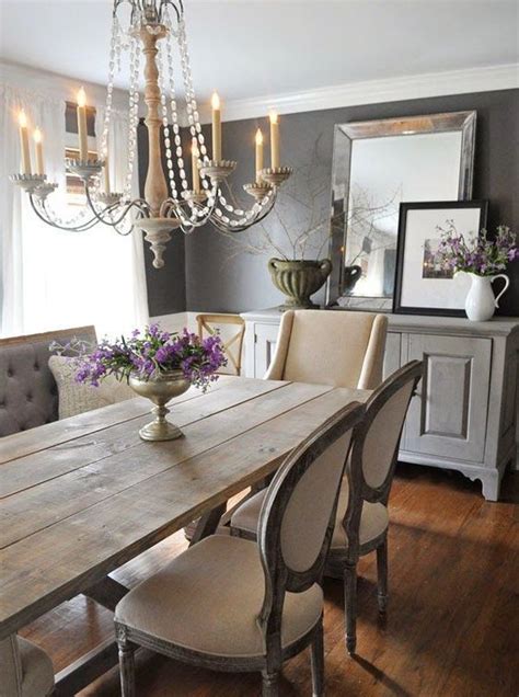 15 Fresh Rustic Dining Room Design Ideas