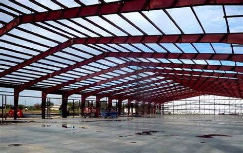 Rhino Steel Building being Erected in Argyle, TX | Steel buildings, Pre engineered steel ...