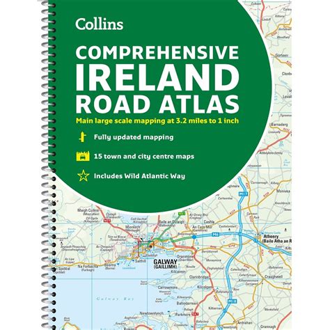 Ireland Comprehensive Road Atlas - Geographica