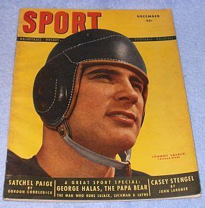 Sport Magazine December 1948 Johnny Lujack Chicago Bears Sporting ...