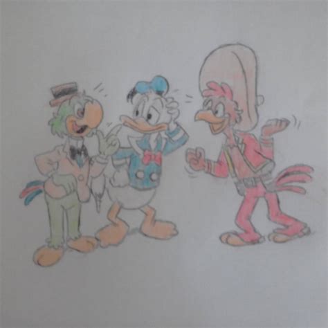 Quick art: The Three Caballeros by LowEma on DeviantArt