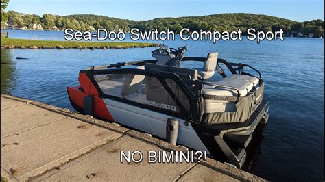 Sea-Doo Switch - Top Speed with No Bimini! Some Fishing and Fun - YouTube