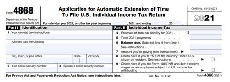 E-File IRS Form 4868 | File Personal Tax Extension Online