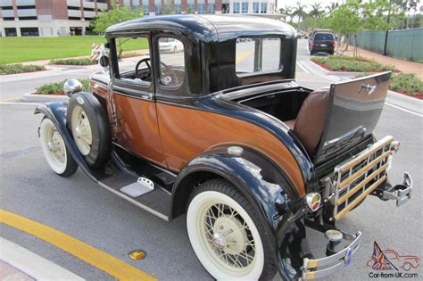 1930 Ford Model A Rumble seat coupe