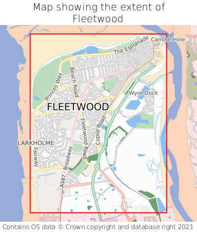 Where is Fleetwood? Fleetwood on a map