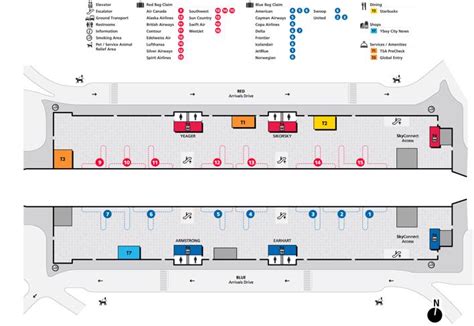 Tampa Airport (TPA) Terminal Maps, Shops, Restaurants, Food Court 2021