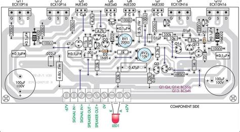 Amplifier Circuit Diagram 200w