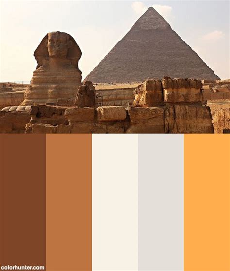 Sphinx+And+The+Pyramid+Color+Scheme | Color palette challenge, Royal ...