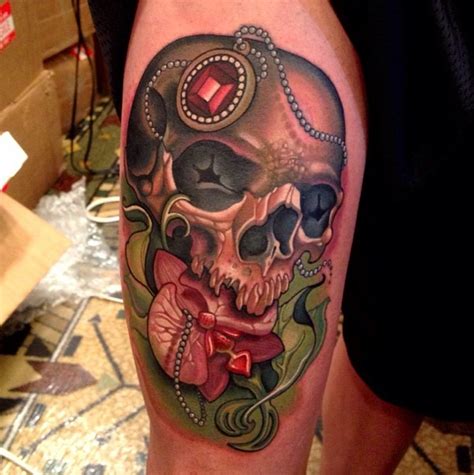 Colorful skull tattoos 1 – Skullspiration