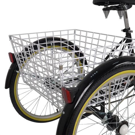 Adult Tricycle with Basket 24 Inch - Taiwan - Online Bicycle Shop Dubai, UAE - Dubai Bicycles