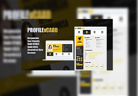 ProfilevCard Responsive Blogger Template 2020 Th3safelink | NewNetridere