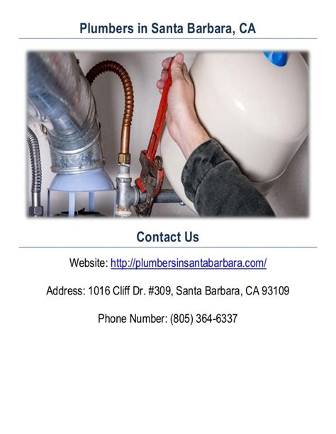 Plumbers in Santa Barbara, CA