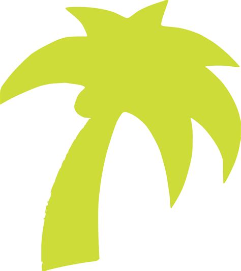SVG > noix de coco arbre tropical tourisme - Image et icône SVG gratuite. | SVG Silh
