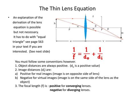 PPT - The Lens Equations PowerPoint Presentation, free download - ID:2466764