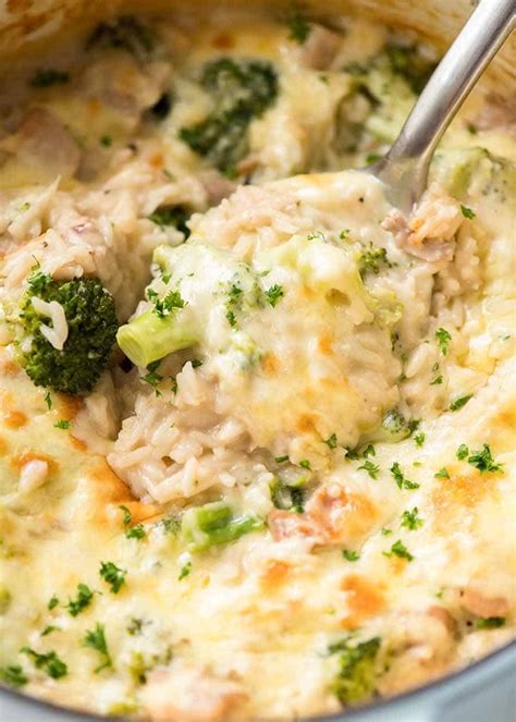 One Pot Chicken Broccoli Rice Casserole | RecipeTin Eats