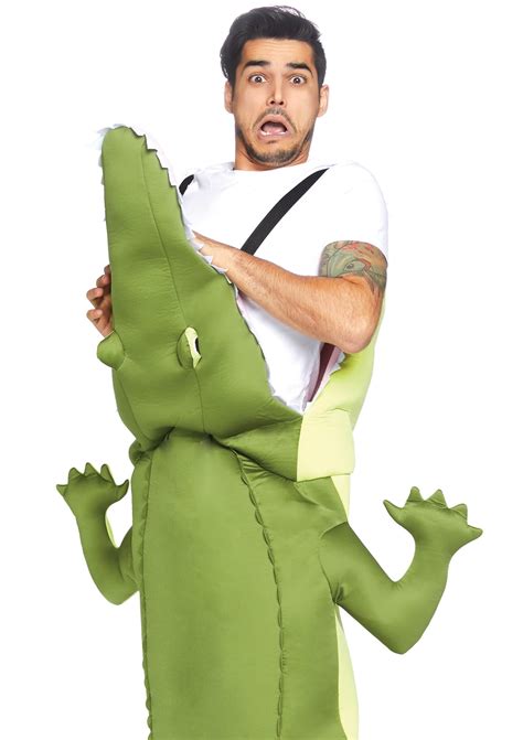 Leg Avenue Men's Man-Eating Alligator Halloween Costume - Walmart.com ...