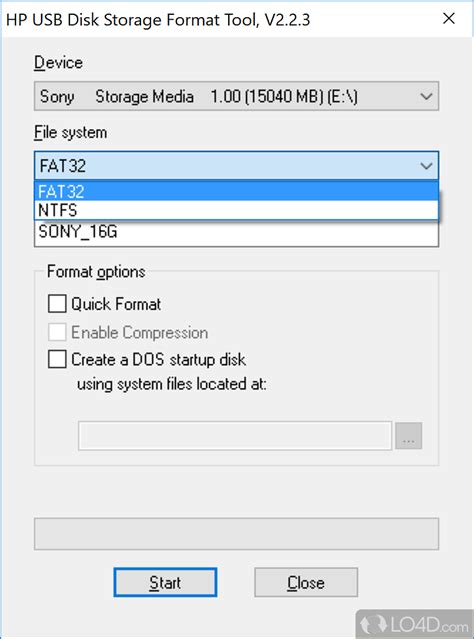 HP USB Disk Storage Format Tool - Download