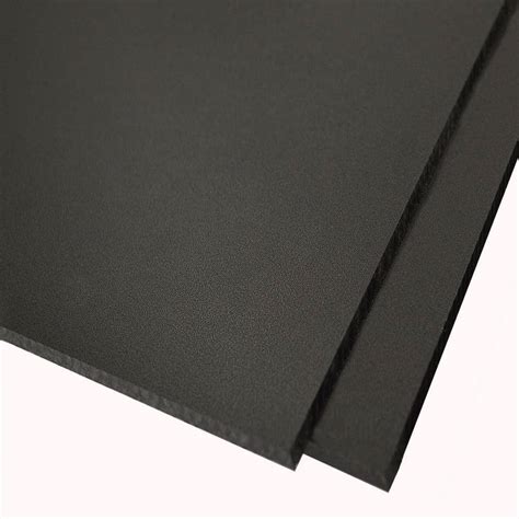 SHAPE PRODUCTS 24 in. x 36 in. x .220 in. Black HDPE Sheet (2-Pack ...