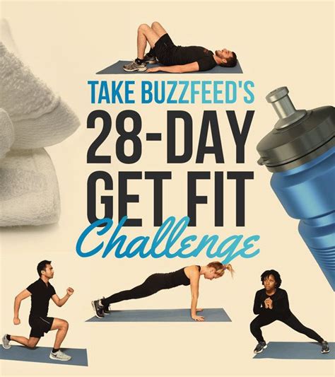 Take BuzzFeed's Get Fit Challenge, Then Take Over The World | Workout challenge, Get fit ...