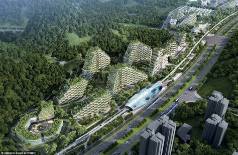 First 'Forest City' in China will have one million plants | Daily Mail Online