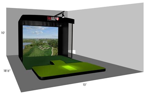 TruGolf Vista 10 C-Series Golf Simulator | Golf simulators, Golf ...