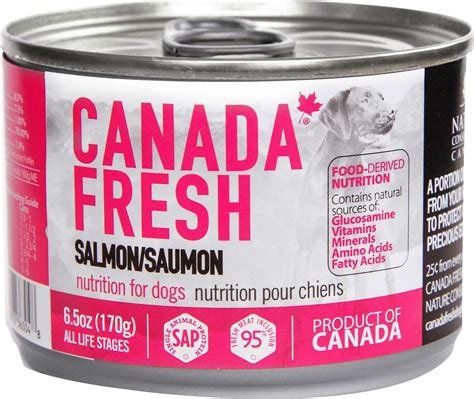 CANADA FRESH Salmon Canned Dog Food, 6.5-oz, case of 24 - Chewy.com