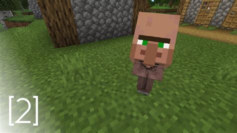 Minecraft - Big Headed Baby Villager [2] - YouTube