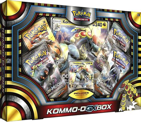 Pokemon Kommo-O-Gx Box Pokemon USA - ToyWiz