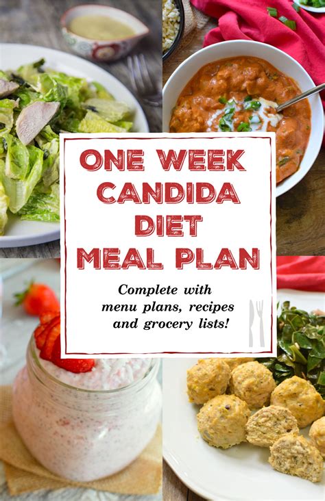 Candida Diet Meal Plan - Natural Tasty Chef | Candida diet recipes, Candida diet food list ...