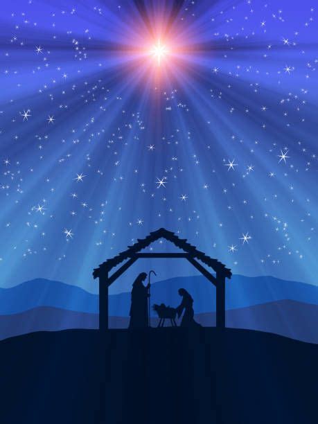 Best Nativity Scene Illustrations, Royalty-Free Vector Graphics & Clip Art - iStock Christmas ...