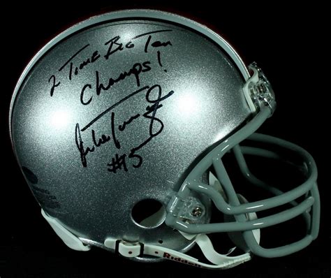 Mike Tomczak Autographed Ohio State Mini-Helmet