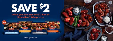 Canadian Coupons: Save $2 On The Purchase of Schneiders Wings - Canadian Freebies, Coupons ...