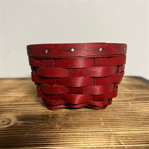 Red Basket - Etsy