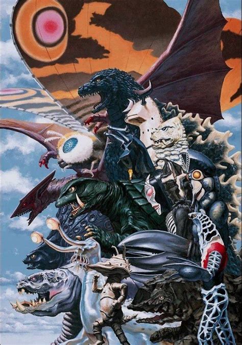 Godzilla, Gamera and Other Kaiju - Godzilla Fan Art (34588169) - Fanpop