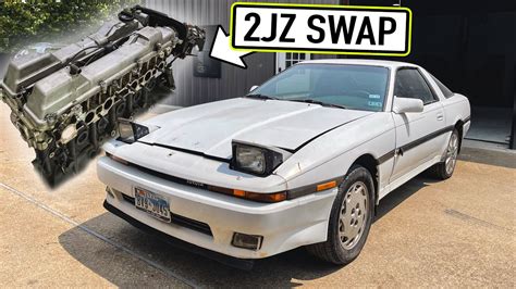 Taking delivery of the MK3 Supra's NEW 2JZ! - YouTube