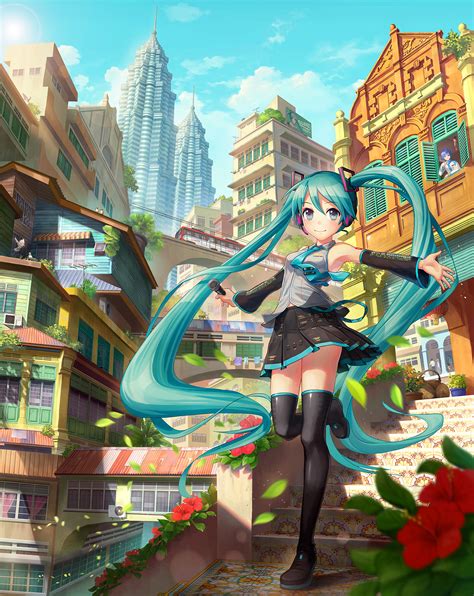 Miku Expo 2017 Malaysia Key Illustration :: Behance