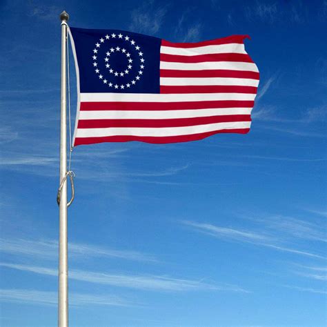 the United States flag US 37 Star Medallion Centennial Flag